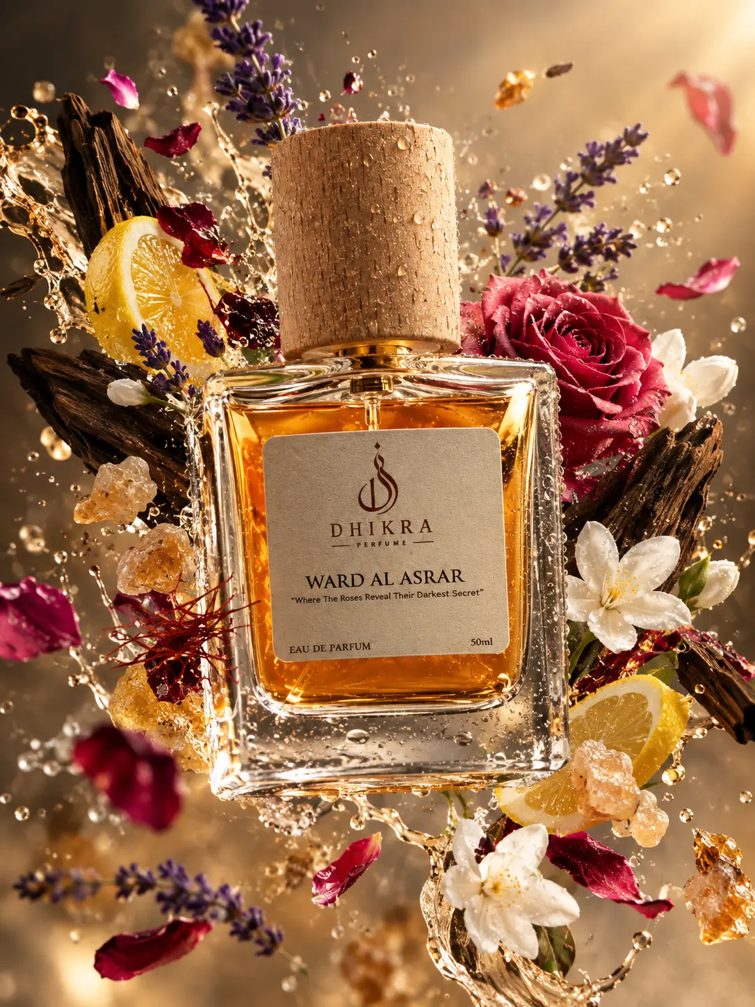 Dhikra Perfumes WARD AL ASRAR luxury fragrance